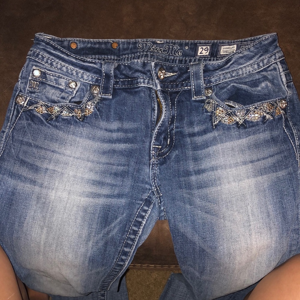 Miss Me Straight Leg Jeans.